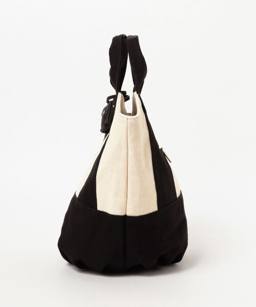 Ray BEAMS（レイビームス）の「toleur / キャンバス トート（トートバッグ・レディース・ブラック/グレー・ONE SIZE）」の10枚目の写真