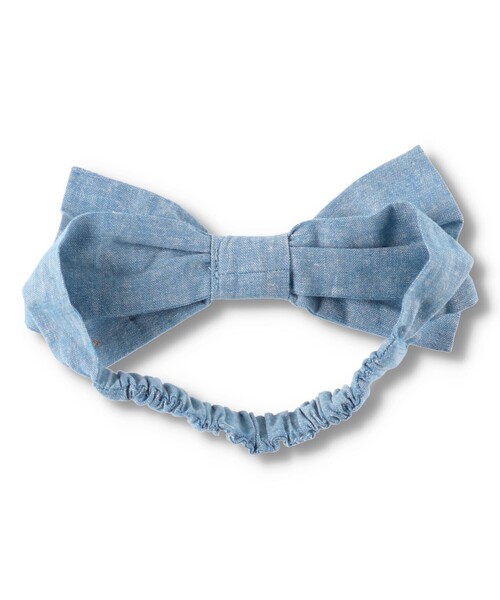 BRANSHES(ブランシェス)の「ダンガリー/ギンガムヘアバンド(ヘアバンド・キッズ・ブラック/ブルー・FREE)」の14枚目の写真