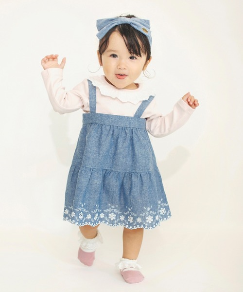 BRANSHES(ブランシェス)の「ダンガリー/ギンガムヘアバンド(ヘアバンド・キッズ・ブラック/ブルー・FREE)」の20枚目の写真