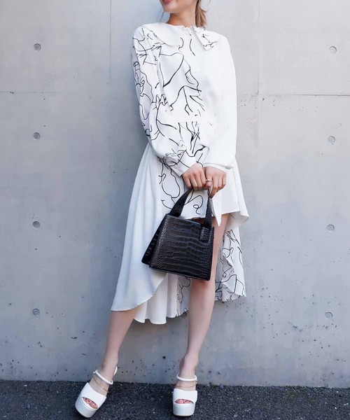 SPIRALGIRL(スパイラルガール)の「アンクルチェーンGossipサンダル(サンダル・レディース・グリーン/ブラック/ホワイト・MEDIUM/LARGE)」の5枚目の写真