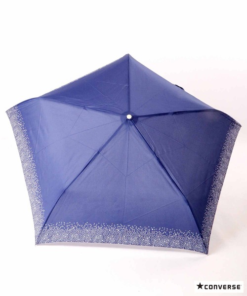 CONVERSE（コンバース）の「CONVERSE 雨晴兼用折りたたみ傘（折りたたみ傘・レディース・D/B/F/A/E・55）」の5枚目の写真