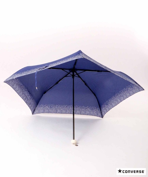 CONVERSE（コンバース）の「CONVERSE 雨晴兼用折りたたみ傘（折りたたみ傘・レディース・D/B/F/A/E・55）」の10枚目の写真