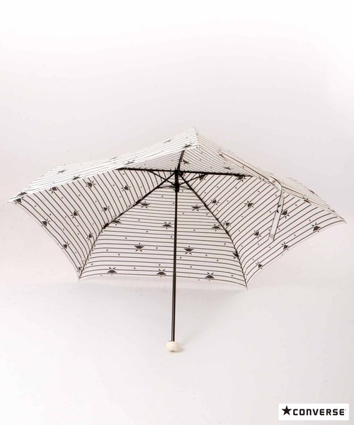 CONVERSE（コンバース）の「CONVERSE 雨晴兼用折りたたみ傘（折りたたみ傘・レディース・D/B/F/A/E・55）」の12枚目の写真