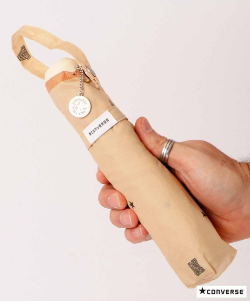 CONVERSE（コンバース）の「CONVERSE 雨晴兼用折りたたみ傘（折りたたみ傘・レディース・D/B/F/A/E・55）」の15枚目の写真