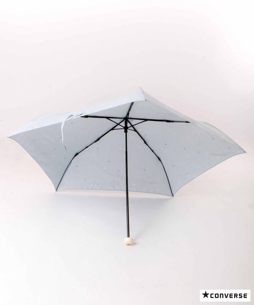 CONVERSE（コンバース）の「CONVERSE 雨晴兼用折りたたみ傘（折りたたみ傘・レディース・D/B/F/A/E・55）」の9枚目の写真