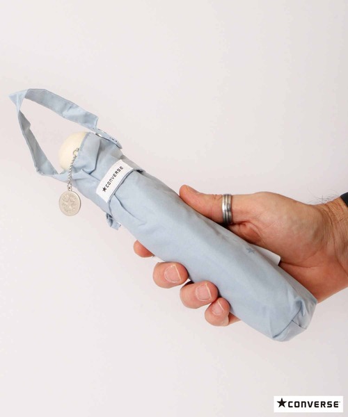 CONVERSE（コンバース）の「CONVERSE 雨晴兼用折りたたみ傘（折りたたみ傘・レディース・D/B/F/A/E・55）」の13枚目の写真