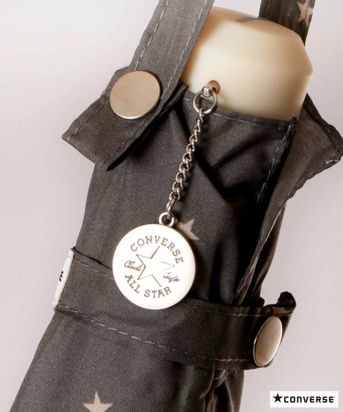 CONVERSE（コンバース）の「CONVERSE 雨晴兼用折りたたみ傘（折りたたみ傘・レディース・D/B/F/A/E・55）」の17枚目の写真