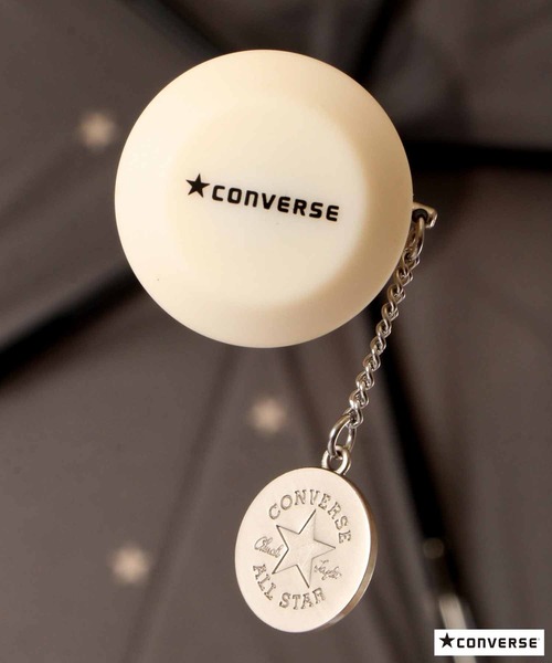 CONVERSE（コンバース）の「CONVERSE 雨晴兼用折りたたみ傘（折りたたみ傘・レディース・D/B/F/A/E・55）」の8枚目の写真