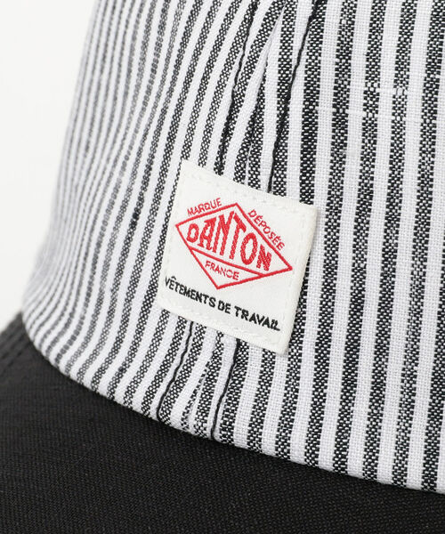 DANTON（ダントン）の「DANTON × BEAMS / 別注 2 Tone Cap（キャップ・メンズ・ブラック/ネイビー/グリーン・ONE SIZE）」の5枚目の写真