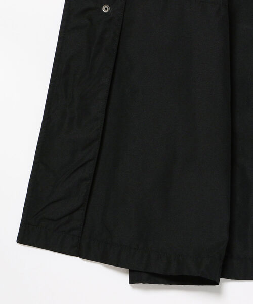 BEAMS BOY(ビームスボーイ)の「maturely / Military Memory Over Coat(ステンカラーコート・レディース・ブラック/ベージュ・1/0)」の12枚目の写真