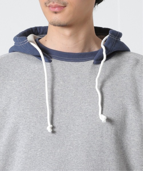 RIDING HIGH（ライディングハイ）の「【RIDAY SUPPLY】レトロ フィット 杢 フーディ パーカー（スウェット・メンズ・アイボリー/グレー・MEDIUM/LARGE）」の7枚目の写真