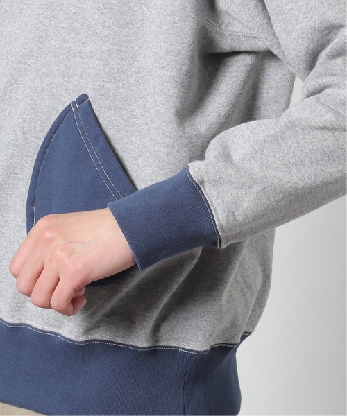 RIDING HIGH（ライディングハイ）の「【RIDAY SUPPLY】レトロ フィット 杢 フーディ パーカー（スウェット・メンズ・アイボリー/グレー・MEDIUM/LARGE）」の10枚目の写真