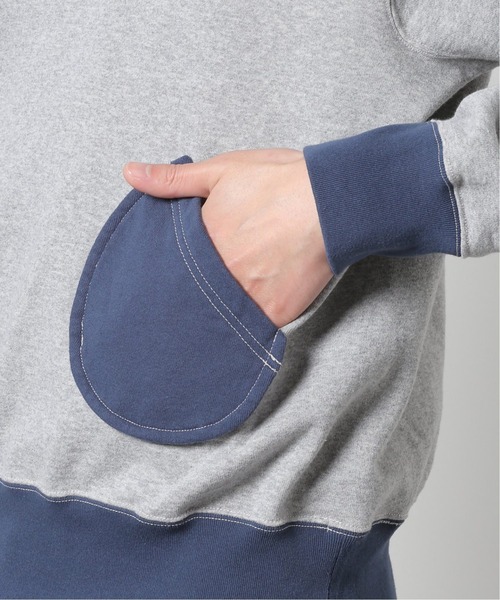 RIDING HIGH（ライディングハイ）の「【RIDAY SUPPLY】レトロ フィット 杢 フーディ パーカー（スウェット・メンズ・アイボリー/グレー・MEDIUM/LARGE）」の12枚目の写真