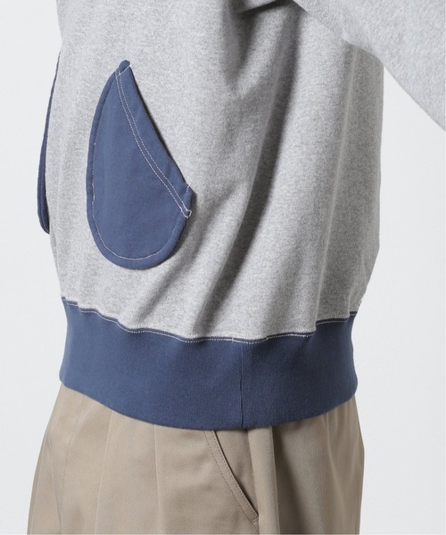 RIDING HIGH（ライディングハイ）の「【RIDAY SUPPLY】レトロ フィット 杢 フーディ パーカー（スウェット・メンズ・アイボリー/グレー・MEDIUM/LARGE）」の13枚目の写真