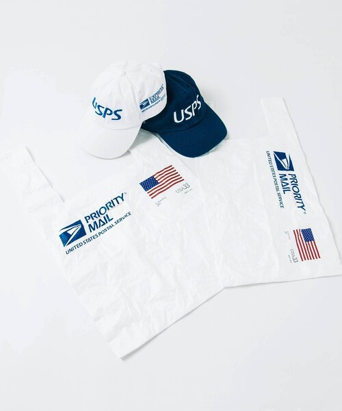 SHIPS any(シップス エニィ)の「USPS: タイベック パッカブル エコ バック L◇(エコバッグ/サブバッグ・メンズ・ホワイト・LARGE)」の11枚目の写真