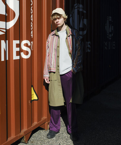 GLOSTER（グロスター）の「【GLOSTER/グロスター】サイドライントラックパンツ（その他パンツ・メンズ・ブラック/パープル/レッド・MEDIUM/LARGE）」の22枚目の写真