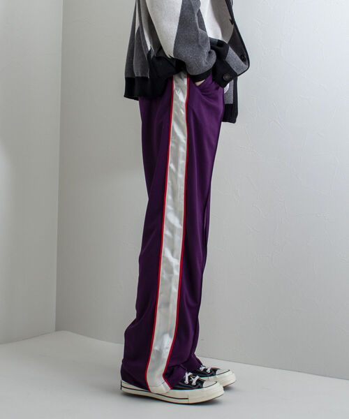 GLOSTER（グロスター）の「【GLOSTER/グロスター】サイドライントラックパンツ（その他パンツ・メンズ・ブラック/パープル/レッド・MEDIUM/LARGE）」の16枚目の写真