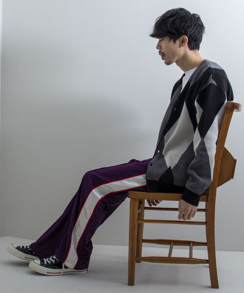 GLOSTER（グロスター）の「【GLOSTER/グロスター】サイドライントラックパンツ（その他パンツ・メンズ・ブラック/パープル/レッド・MEDIUM/LARGE）」の10枚目の写真