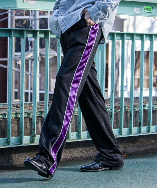 GLOSTER（グロスター）の「【GLOSTER/グロスター】サイドライントラックパンツ（その他パンツ・メンズ・ブラック/パープル/レッド・MEDIUM/LARGE）」の8枚目の写真