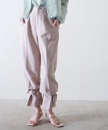 【サイズ展開あり】2WAYヘムハイウェストパンツ