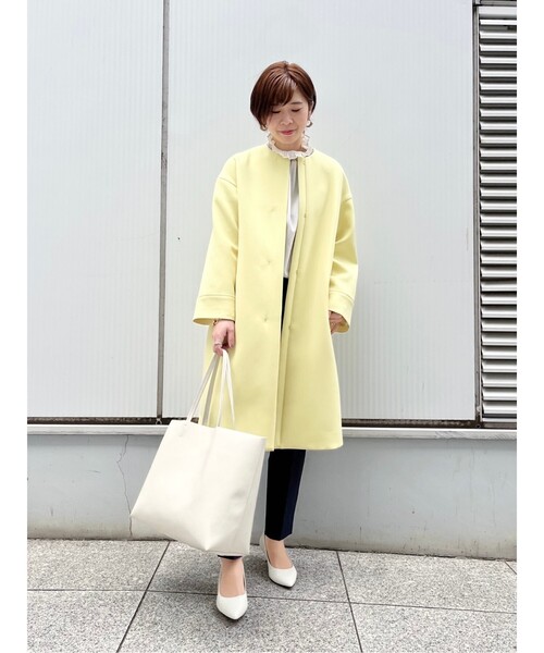 UNTITLED(アンタイトル)の「◆ライトシュリンクトート(トートバッグ・レディース・ブラック/ナチュラル・00)」の11枚目の写真