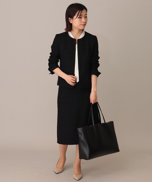 UNTITLED(アンタイトル)の「◆ライトシュリンクトート(トートバッグ・レディース・ブラック/ナチュラル・00)」の13枚目の写真