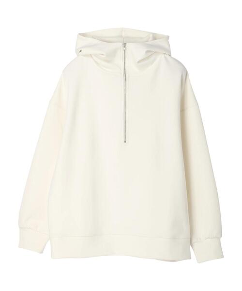 ELENCARE DUE（エレンカーレデュエ）の「・ELENCARE DUE ハーフZIPパーカー＊（パーカー・レディース・イエロー/グリーン/ブラック/オフホワイト・FREE）」の21枚目の写真