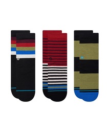 STANCE（スタンス）の「【STANCE/スタンス】CARTER 3 PACK キッズボーダー3Pソックス（ソックス/靴下・キッズ）」