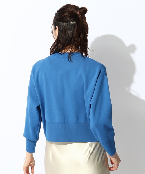 THE SHOP TK （ザ ショップ ティーケー ）の「◆【STORY７月号掲載】スナップボタンカラーカーディガン（カーディガン/ボレロ・レディース・ブラック/オレンジ/ブルー/ホワイト系・12/13）」の13枚目の写真