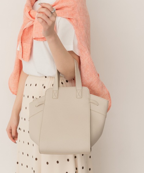 RODE SKO（ロデスコ）の「ミドルコロンバッグ（トートバッグ・レディース・ブラック/ダークブラウン/ホワイト系その他・ONE）」の2枚目の写真