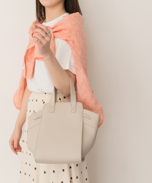 RODE SKO（ロデスコ）の「ミドルコロンバッグ（トートバッグ・レディース・ブラック/ダークブラウン/ホワイト系その他・ONE）」の10枚目の写真