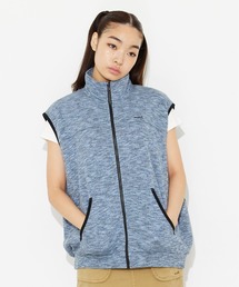 X-girl | MELANGE SWEAT VEST TOP(ベスト)