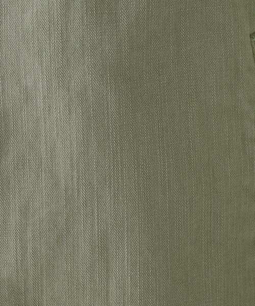 OPAQUE.CLIP（オペークドットクリップ）の「◆オーガニックコットンヘリンボーン カバーオール【UNISEX】（ブルゾン・レディース・オフホワイト/カーキ/ライトパープル・40/38/42）」の11枚目の写真