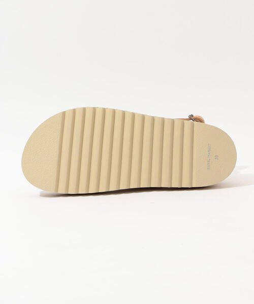 ISABEL MARANT（イザベルマラン）の「ISABEL MARANT ELHAM アンクルストラップサンダル（サンダル・レディース・ブラック/ベージュ・38/37/39/36）」の4枚目の写真