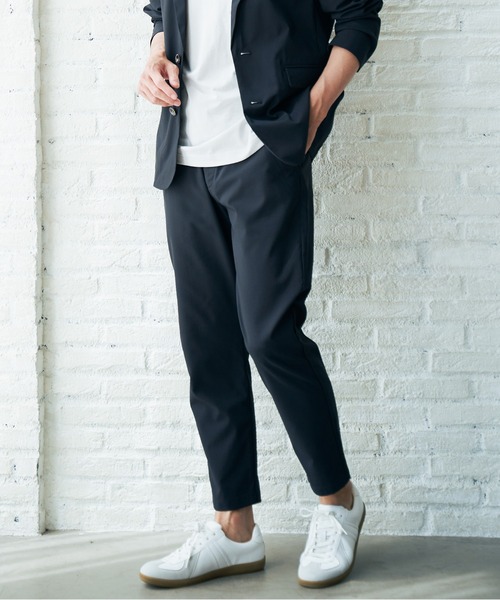 IKKA LOUNGE(イッカラウンジ)の「Reflax ストレッチイージーアンクルパンツ(その他パンツ・メンズ・ベージュ/ネイビー・XL/M/S/L)」の2枚目の写真