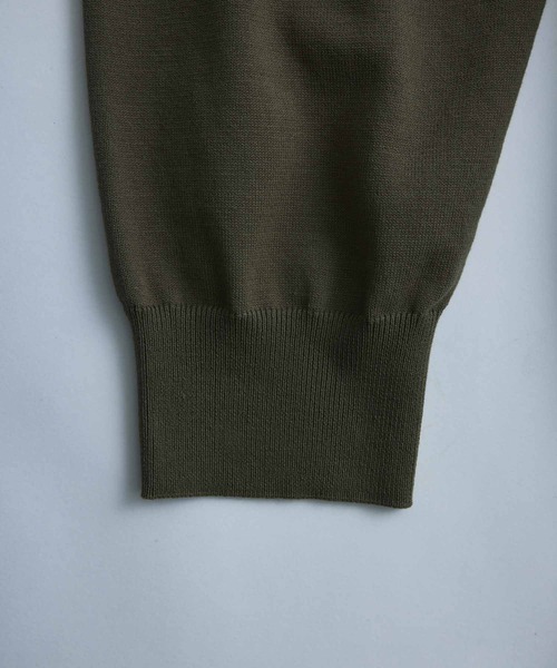 ADAM ET ROPE'（アダムエロペ）の「ハイツイストコットンカーディガン（カーディガン/ボレロ・メンズ・オリーブ/ブルー系その他4/ピンク系その他2・L/M）」の12枚目の写真