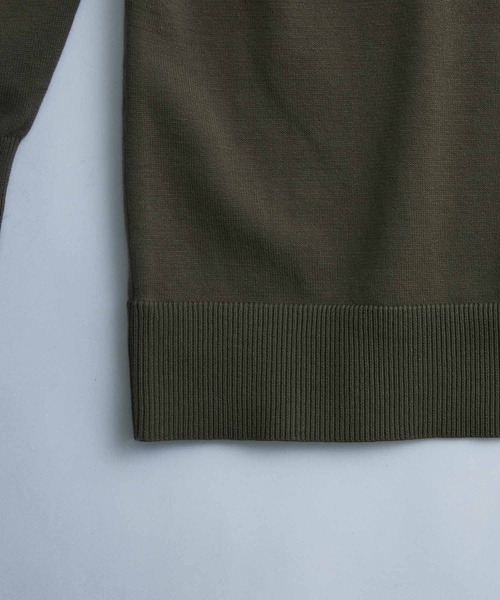 ADAM ET ROPE'（アダムエロペ）の「ハイツイストコットンカーディガン（カーディガン/ボレロ・メンズ・オリーブ/ブルー系その他4/ピンク系その他2・L/M）」の13枚目の写真
