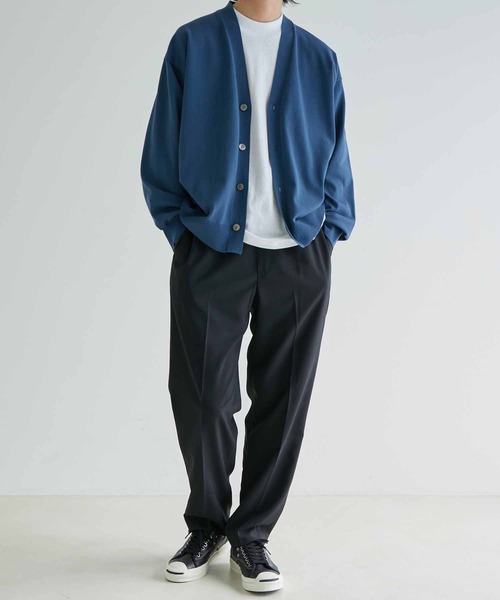 ADAM ET ROPE'（アダムエロペ）の「ハイツイストコットンカーディガン（カーディガン/ボレロ・メンズ・オリーブ/ブルー系その他4/ピンク系その他2・L/M）」の18枚目の写真