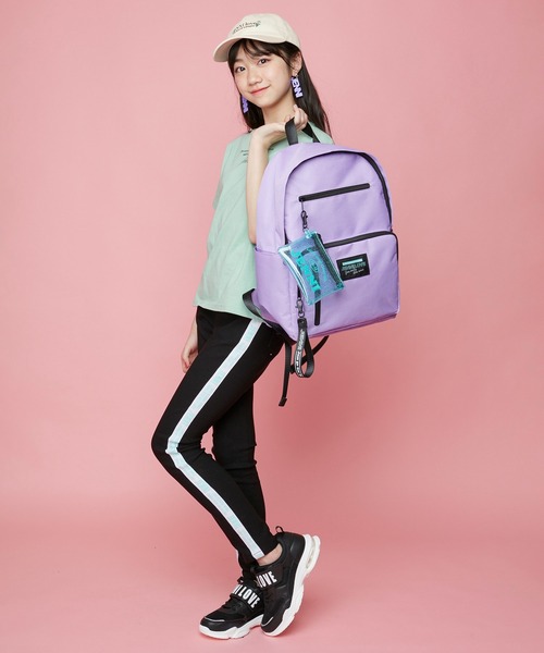 JENNI love（ジェニィラブ）の「サイドラインロゴブラックレギパン（その他パンツ・キッズ・ブラック/ミント/ラベンダー・130cm/140cm/150cm/160cm）」の7枚目の写真
