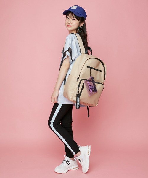 JENNI love（ジェニィラブ）の「サイドラインロゴブラックレギパン（その他パンツ・キッズ・ブラック/ミント/ラベンダー・130cm/140cm/150cm/160cm）」の10枚目の写真