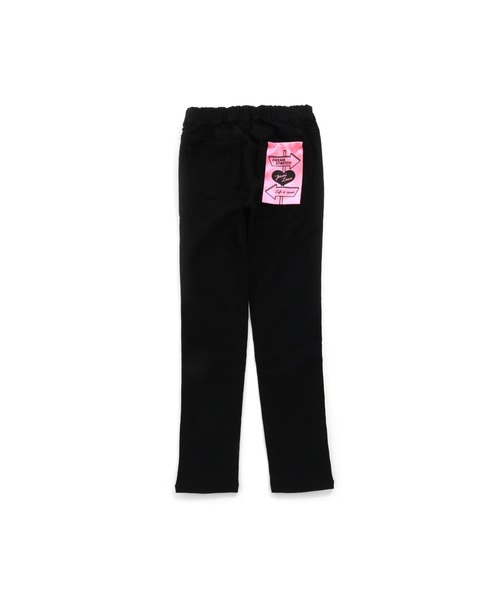 JENNI love（ジェニィラブ）の「サイドラインロゴブラックレギパン（その他パンツ・キッズ・ブラック/ミント/ラベンダー・130cm/140cm/150cm/160cm）」の16枚目の写真