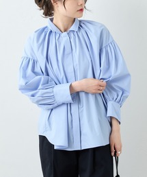 PUAL CE CIN | 【Du noir】スタンドカラーブラウス(シャツ/ブラウス)