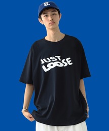 YUYA × BeAMS DOT | YUYA × BeAMS DOT / “JUST LOOSE ”ロゴ Tシャツ(Tシャツ/カットソー)