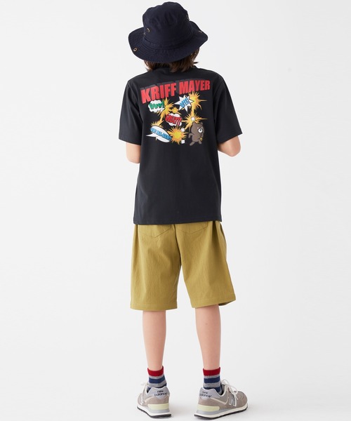KRIFF MAYER Kid's Collection(クリフメイヤーキッズコレクション)の「ゆったりショーツ(その他パンツ・キッズ・マスタード/ブラック/ネイビー/オリーブ/コーラル・120/130/140/150/160/170)」の8枚目の写真