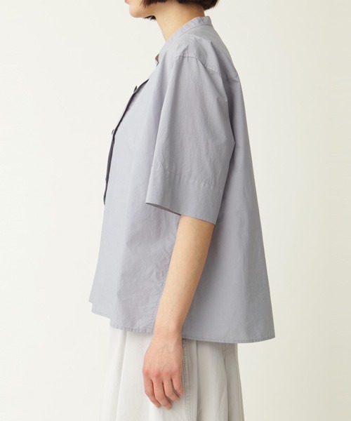 MHL.（エムエイチエル）の「COTTON RAMIE POPLIN（シャツ