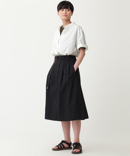 MHL.（エムエイチエル）の「COTTON RAMIE POPLIN（シャツ