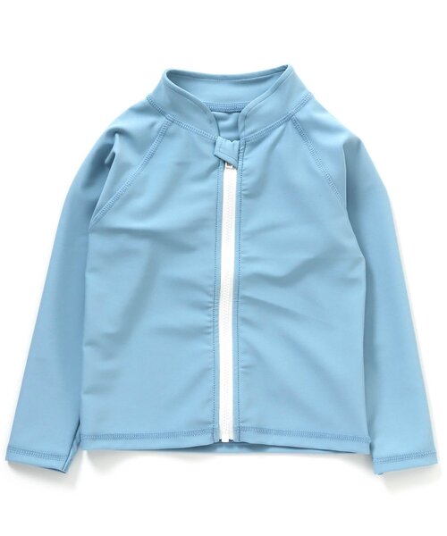 Ampersand（アンパサンド）の「ラッシュガード(男児)_UVカット（ラッシュガード・キッズ・ブラック/カーキ/ブルー/キャメル・90/100/110/120/80/130/140）」の8枚目の写真