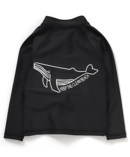 Ampersand（アンパサンド）の「ラッシュガード(男児)_UVカット（ラッシュガード・キッズ・ブラック/カーキ/ブルー/キャメル・90/100/110/120/80/130/140）」の15枚目の写真