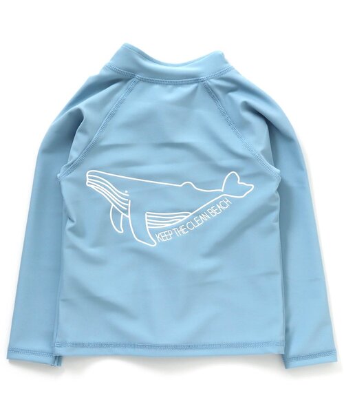 Ampersand（アンパサンド）の「ラッシュガード(男児)_UVカット（ラッシュガード・キッズ・ブラック/カーキ/ブルー/キャメル・90/100/110/120/80/130/140）」の11枚目の写真