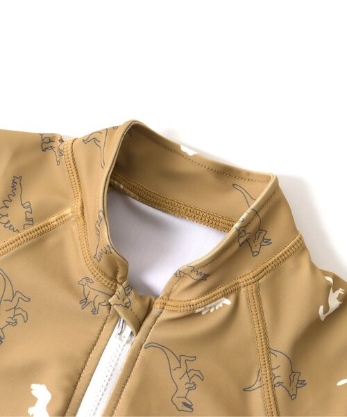 Ampersand（アンパサンド）の「ラッシュガード(男児)_UVカット（ラッシュガード・キッズ・ブラック/カーキ/ブルー/キャメル・90/100/110/120/80/130/140）」の5枚目の写真